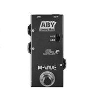 Joyance Pedal de efecto True Bypass ABY Line Selector AB Switch Mini Pedal de efectos de guitarra, True Bypass AB Box para guitarra y bajo, diseño compacto, ideal para conmutación de canal