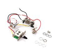 Joyance Pomos de afinación para guitarra eléctrica, 6 afinadores de bloqueo de guitarra semicerrados en línea, juego de clavijas de afinación para guitarra eléctrica ST Tele, compatible con