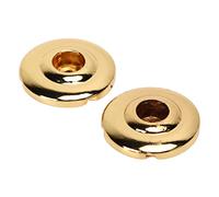 Joyance Retenedor de cuerda de bajo eléctrico redondo, retenedor de cuerda de bajo eléctrico, árbol de cuerdas reductor de fricción, árbol de cuerda decorativo negro, acories de bajo eléctrico, diseño