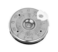 Joyance Sintonizador de tono para violín, afinador de disco, afinador de tubo de tono C de 13 tonos, herramientas de afinación para violín y guitarra, diseño compacto, acorde de instrumentos musicales