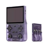 JOYARCH K36 - Consola de Videojuegos de Mano Retro con Pantalla IPS de 3.5 Pulgadas, 640 x 480, 128 GB, Doble Joystick, Mini Reproductor de Video Retro portátil Integrado más de 19000 Juegos