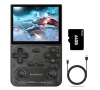 JOYARCH K36 - Consola de Videojuegos de Mano Retro con Pantalla IPS de 3.5 Pulgadas, 640 x 480, Mini Joystick Dual de 64 GB, Reproductor de Video Retro portátil Integrado más de 16000 Juegos