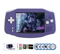 JOYARCH RG34XX - Consola de juegos de mano retro con pantalla IPS OCA de 3.4 pulgadas, 720 x 480, 32G+256G, consolas de juegos retro de arcade de código abierto, sistema Linux-64bit integrado y más de