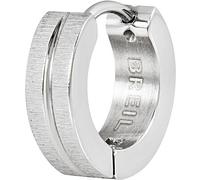 JOYAS BREIL colección LOOP, PENDIENTES DE HOMBRE COLOR PLATA talla 19 SIN PIEDRAS - TJ3443
