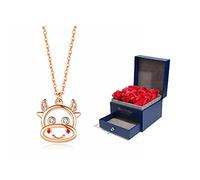 Joyas/Collares Ligeros Collares de Lujo para Mujeres, Collares, acompañados de Buena Suerte, Fortuna y Fortuna, cambian Las Cosas con Colgantes de Mujeres
