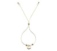 Joyas conectadas pulseras para muñeca, joyas exquisitas, diseño vertical para todas las ocasiones, calidad material de tu ideal Wrist Adornment rosa, apilable pulsera clásica (oro, una talla única)