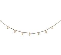 Joyas de aniversario de boda de San Valentín Moda Mujer Colgante de estrellas Colgante de aleación con cadena de clavícula Joyas Regalo, regalo para mujer Collar Inteligencia práctica.