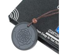 Joyas De Cruz De Energía Con Colgante Cuántico,Rosa