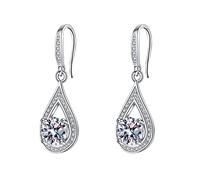 Joyas de gota Pendientes en forma de cristal Joyas Pendientes de gota Pendientes de moda Pendientes Alien, talla única, Metal, Sin piedra preciosa
