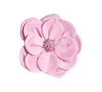 Joyas de niñas Pon de la solapa de flores grande Broche Floral Floral Fashionable Multi -nivel rico en adornos