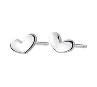 Joyas Mujeres Pendientes pequeños del corazón de los tachuelas Amor por la dama
