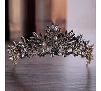 Joyas para el cabello Tiaras de corona para mujeres Barroque Barroque Tiaras Vintage Cristal Renúdón Accesorios para el cabello nupcial Hiadada de novia Joyería para el cabello de la boda