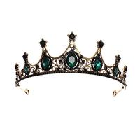 Joyas para el cabello Tiaras de corona para mujeres Barroque Cristal Crown Crown Tiara Coronas de diario diadro de diario diadema de diadema de novia de novia Accesorios para el cabello de novia