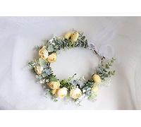 Joyas para el cabello Tiaras de corona para mujeres Corona brillante Tiara Círculo completo Corona grande Corona ajustable Fiesta de bodas nupcial Big Crowns -Red