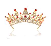 Joyas para el cabello Tiaras de corona para mujeres Cristal de novia Tiara Coronas Princesas Printa Prom Renestona Velo Tiaras Diabio Bodería Accesorios para el cabello de la boda