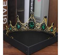 Joyas para el Cabello Tiaras de Corona para Mujeres Tiara Crown Bride Crystal Queen King Corona Boda Accesorios de joyería de Cabello Mujeres Men Cabastero de Prom, 08