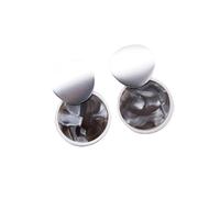 Joyas para mujeres Pendientes, Ocean Blue Grey Series Mujeres encantadores Pendientes geométricos Geométricos Corea Corea Aylic Joya Bijoux Regalos de regalos para novia, esposa, ster, dau