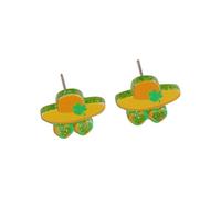 Joyas para orejas Pendientes de acrílico Pendientes de copa de vino Los pendientes para damas se pueden usar en muchas ocasiones en la vida diaria con una apariencia exquisita y muy (C, 1.1x1.5cm)