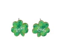 Joyas para orejas Pendientes de acrílico Pendientes de copa de vino Los pendientes para damas se pueden usar en muchas ocasiones en la vida diaria con una apariencia exquisita y muy (A, 1.5x1.5cm)