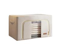 JOYBOS, Caja de almacenamiento de ropa 24 l, plegable de algodón