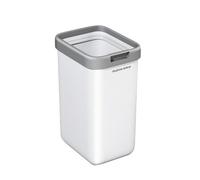 Joybos Cubo de basura con Soporte de pared abierto Blanco