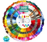 JOYBOY Hilos de Bordar,323pcs Hilo de Bordar+Herramientas,Hilo de Bordado para Pulseras de Amistad,Kit de Inicio de Bordado para Adultos,Niños y Principiantes