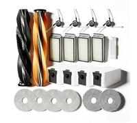 JoyBros Accesorios para Dreame L40s Pro Ultra X50 Ultra Complete L50 Pro Ultra,Mopa Paño X6; Bolsas X4; Filtro HEPA X4; Cepillos Principales X2; Cepillos Laterales X4