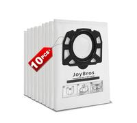 JoyBros Bolsas de Aspiradora para Kärcher wd4 wd5 wd6 p wd5p wd6p premium 2.863-006.0 KFI 487 MV4 MV5 MV6 bolsas de polvo bolsas de fieltro Karcher (10 unidades)
