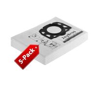 JoyBros Bolsas para aspiradora Kärcher wd2 Plus WD3s KFI 357 2.863-314.0 WD 3 V-17/4/20 kwd 3 KWD1-2 SE 4001 Plus bolsas de filtro de fieltro (5 unidades)