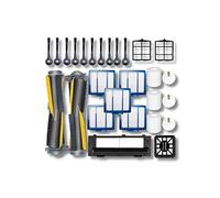 JoyBros Juego de 22 piezas de repuesto compatibles con Shark IQ R101AE (RV1001AE), IQ R101 (RV1001) filtro de cepillo de barrido principal/cepillo de cepillo de rodillo de limpieza de base