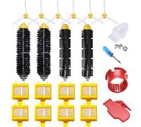 Joybros - Kit de Accesorios de Repuesto para iRobot Roomba 700 Series 760 770 780 790, Incluye Filtro, Cepillo Lateral Armed-3, cerdas y Cepillo batidor Flexible, Herramientas de Limpieza