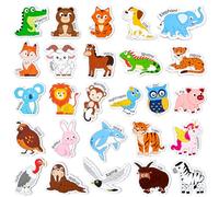 JoyCat Imanes de Madera para Niños, 26 Imanes Animales Juguetes Magnéticos Grandes para la Nevera, Juegos Educativos Regalos para Niños Pequeños 2 3 4 5 Años