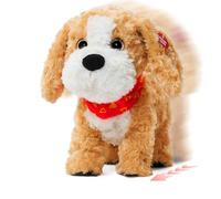 JoyCat Juguete Interactivo para Niños, Perrito de Peluche que Habla, Camina, ladra, Mueve la Cola, Repite lo que se le Dice y Graba Mensajes, Regalo Cumpleaños para Niños y Niñas 3 4 5 6 años