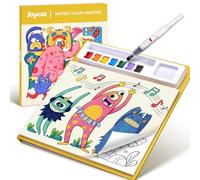 JoyCat Libro para colorear con acuarelas para niños pequeños a partir de 3-8 años, juego de acuarela para arte y manualidades, juguete educativo como regalo de cumpleaños para niños y niñas
