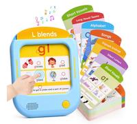 JoyCat Tablet Educativa Infantil, Aprender Ingles Fonética 156 Páginas | Tarjetas Didácticas Parlantes, Juguetes Educativos Niños 3 4 5 6 años, Aprender a Leer, Regalo Niños Niña 3-8 años