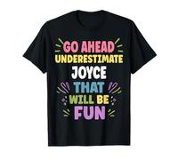 Joyce Personalized Women's Gift Custom Joyce Camiseta
