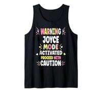 Joyce Personalized Women's Gift Custom Joyce Camiseta sin Mangas