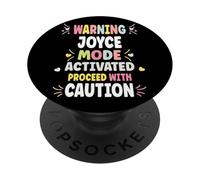 Joyce Personalized Women's Gift Custom Joyce PopSockets PopGrip Adhesivo