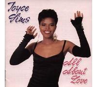 JOYCE SIMS - ALL ABOUT LOVE LP (VINYL) UK SLEEPING BAG 1989
