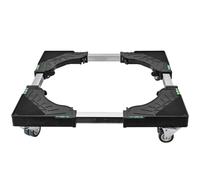 JOYCEMALL Carrito de base móvil ajustable para electrodomésticos con 4 ruedas de bloqueo y almohadillas antideslizantes - Plataforma de muebles pequeña, móvil universal de muebles para refrigerador