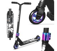 Joycruise Stunt Scooter Pro Trick Scooters for Kids & Teenagers Age 6+ Boys Girls, Kick Freestyle Beginner Scooter 360 Spin Handlebar, Robust Aluminum Frame 100mm Smooth Wheels