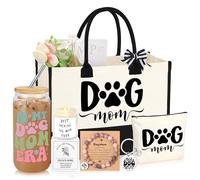 JoycuFF Regalos para mamá de perro para mujeres, día de la madre, cumpleaños, regalos de Navidad para perro, mamá, mejor amiga, hermana, hija, bolsa de mano, Juego de regalos para mamá de perro, 36.5