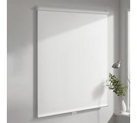 Joydeco Estor Enrollable Opaco Sin Taladrar 65 x 130 cm Blanco, 100% Blackout Persiana Enrollable Interior Instalación con Abrazaderas para Ventanas y Puertas de Balcón Cocina Baño Salón Dormitorio