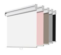 Joydeco Persiana Enrollable Opaca sin cordón, Mini persianas y persianas para Ventanas de 28 Pulgadas de Ancho, oscurecimiento del hogar (28 Pulgadas de Ancho x 75 Pulgadas de Alto)