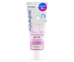 JOYDIVISION AQUAglide Gel de estimulación, 25 ml, gel soluble en agua, Vegano y con pH optimizado, para momentos intensos