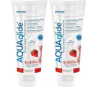 JOYDIVISION Aquaglide Strawberry - 100 ml (Paquete de 2)