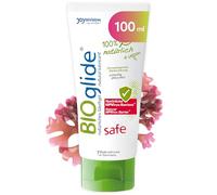 JOYDIVISION BIOglide safe gel lubricante con carragenina 100 ml | Lubricante 100% natural y vegano | Lubricante orgánico a base de agua para condones de látex