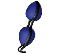 JOYDIVISION Joyballs Secret Duo - Love Balls Duo Azul | Bolas vaginales para fitness del suelo pélvico | Bolas de placer de Silikomed/TPE | Compatibles con lubricantes a base de agua y silicona