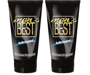 JOYDIVISION Man's Best Gel lubricante anal - 150 ml lubricante compatible con preservativos de látex, larga duración de lubricación (Paquete de 2)