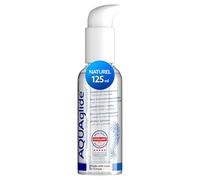 Joydivision Original AQUAglide 125 ml Gel lubricante Natural, lubricante cristalino y vegano, pH optimizado y compatible con preservativos de látex